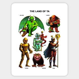 Land of Ta Sticker Sheet Sticker